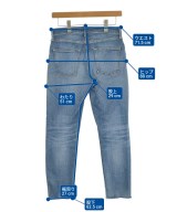 RED CARD（レッドカード）デニムパンツ 青 サイズ:25(S位) レディース/2200615193038
