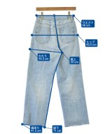 RED CARD（レッドカード）デニムパンツ 青 サイズ:25(S位) レディース/2200622438023