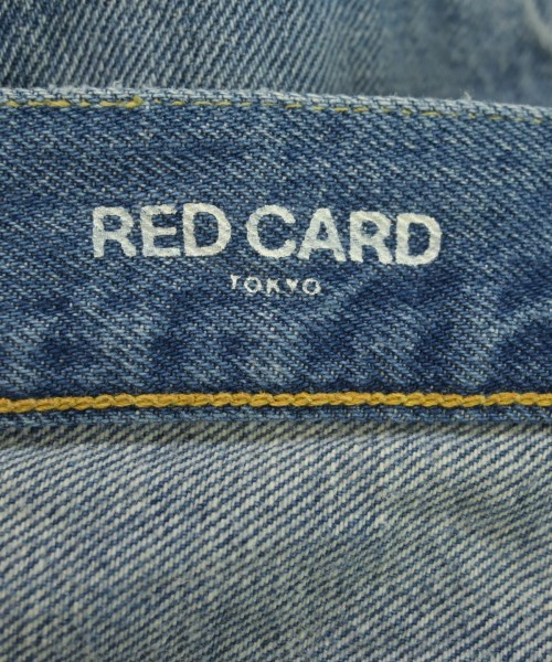 RED CARD（レッドカード）デニムパンツ 青 サイズ:25(S位) レディース/2200627113024