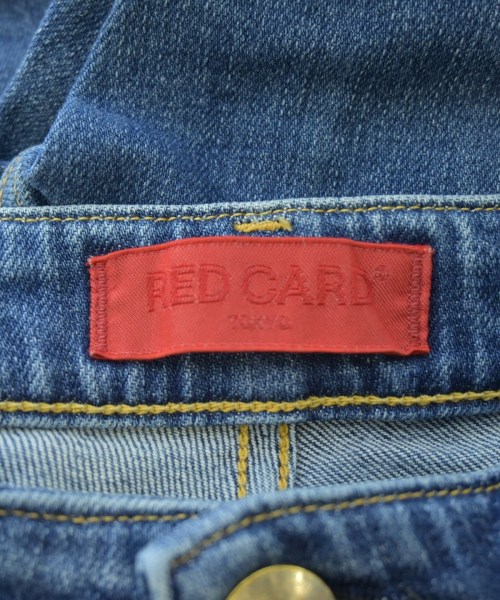 RED CARD（レッドカード）デニムパンツ 青 サイズ:25(S位) レディース/2200617483052