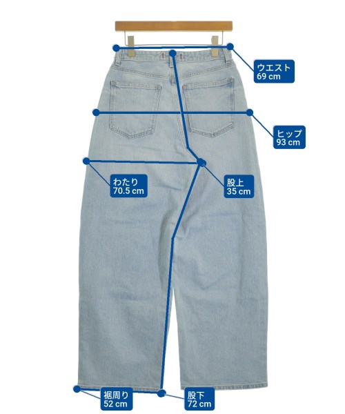 RED CARD（レッドカード）デニムパンツ 青 サイズ:25(S位) レディース/2200631355021