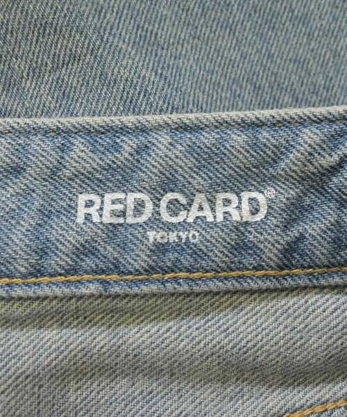RED CARD（レッドカード）デニムパンツ 青 サイズ:22(XS位) レディース/2200619635039