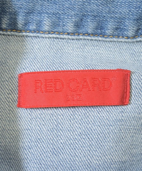 RED CARD（レッドカード）デニムジャケット 青 サイズ:38(M位) レディース/2200607406016