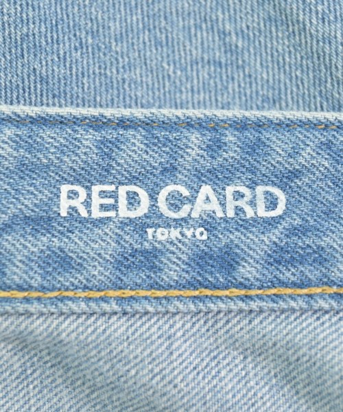 RED CARD（レッドカード）デニムパンツ 青 サイズ:25(S位) レディース/2200612626195