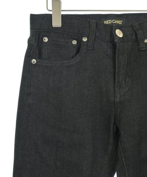 RED CARD（レッドカード）デニムパンツ 黒 サイズ:23(XS位) レディース/2200614584035