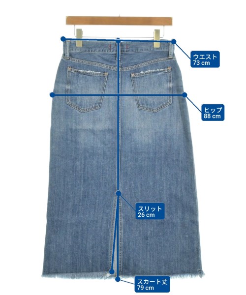 RED CARD（レッドカード）ロング・マキシ丈スカート 紺 サイズ:1(S位) レディース/2200617876120