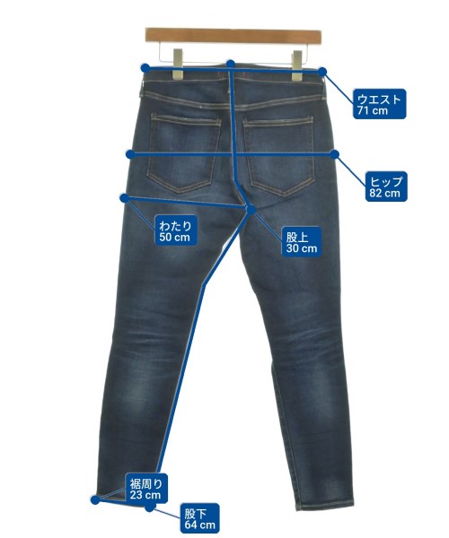 RED CARD（レッドカード）デニムパンツ 紺 サイズ:27(M位) レディース/2200615057101