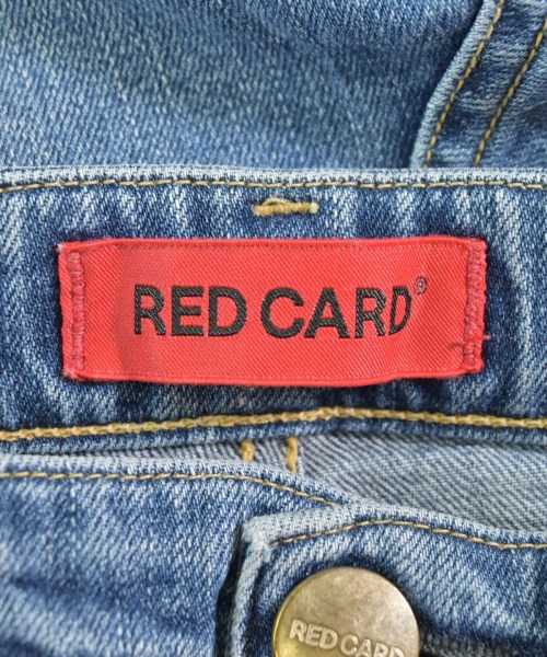 RED CARD（レッドカード）デニムパンツ 青 サイズ:25(S位) レディース/2200618480043