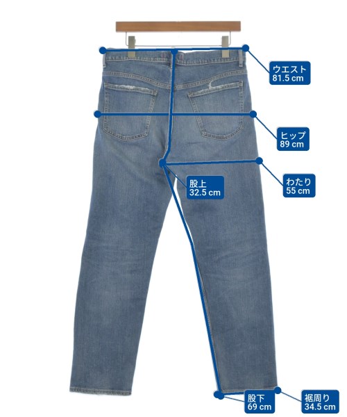 RED CARD（レッドカード）デニムパンツ 青 サイズ:31(M位) メンズ/2200620392044