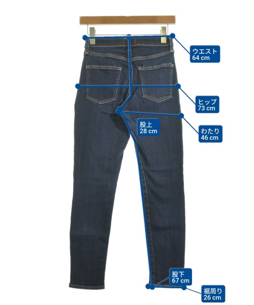 RED CARD（レッドカード）デニムパンツ 紺 サイズ:23(XS位) レディース/2200616648032