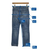 RED CARD（レッドカード）デニムパンツ 青 サイズ:22(XS位) レディース/2200669776072