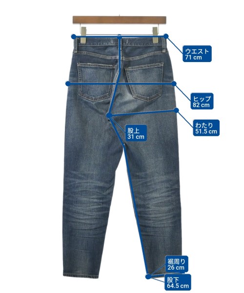 RED CARD（レッドカード）デニムパンツ 紺 サイズ:23(XS位) レディース/2200668992091