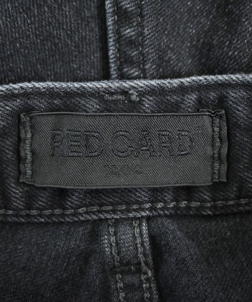 RED CARD（レッドカード）デニムパンツ 黒 サイズ:25(S位) レディース/2200669487039