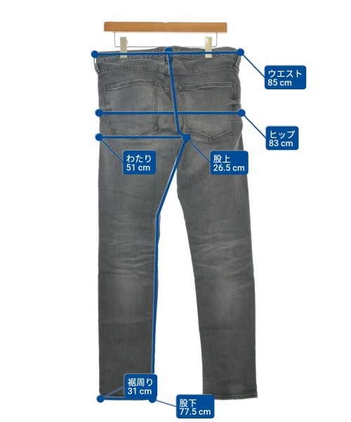 RED CARD（レッドカード）デニムパンツ 黒 サイズ:30(M位) メンズ/2200674019096