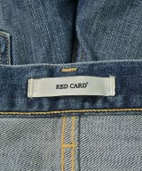 RED CARD（レッドカード）デニムパンツ 青 サイズ:21(XS位) レディース/2200674936027