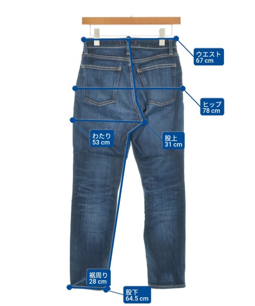 RED CARD（レッドカード）デニムパンツ 紺 サイズ:23(XS位) レディース/2200674714205