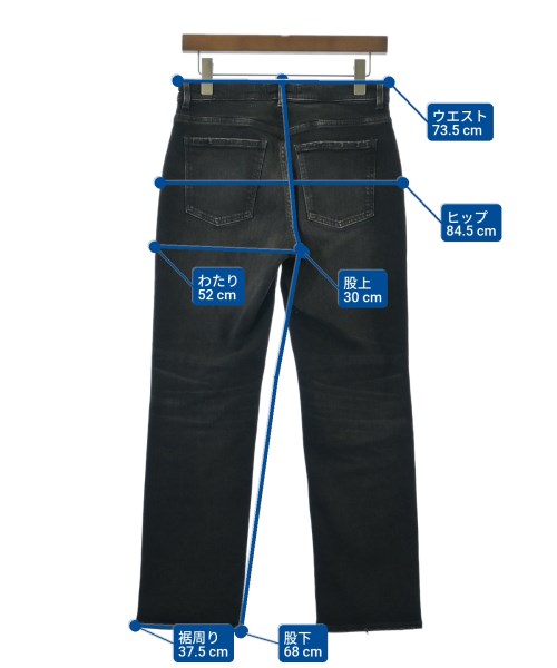 RED CARD（レッドカード）デニムパンツ 黒 サイズ:25(S位) レディース/2200664282028