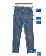RED CARD（レッドカード）デニムパンツ 青 サイズ:22(XS位) レディース/2200674970052