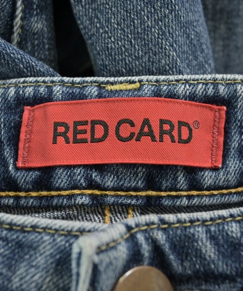 RED CARD（レッドカード）デニムパンツ 青 サイズ:23(XS位) レディース/2200689177187