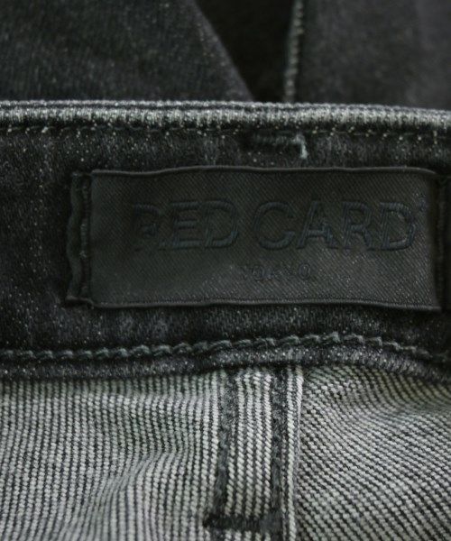 RED CARD（レッドカード）デニムパンツ 黒 サイズ:23(XS位) レディース/2200687922116