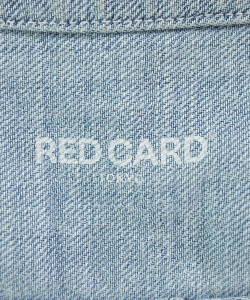 RED CARD（レッドカード）カジュアルシャツ 青 サイズ:1(S位) レディース/2200695511234