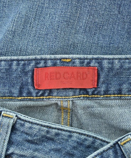 RED CARD（レッドカード）デニムパンツ 青 サイズ:22(XXS位) レディース/2200694131143