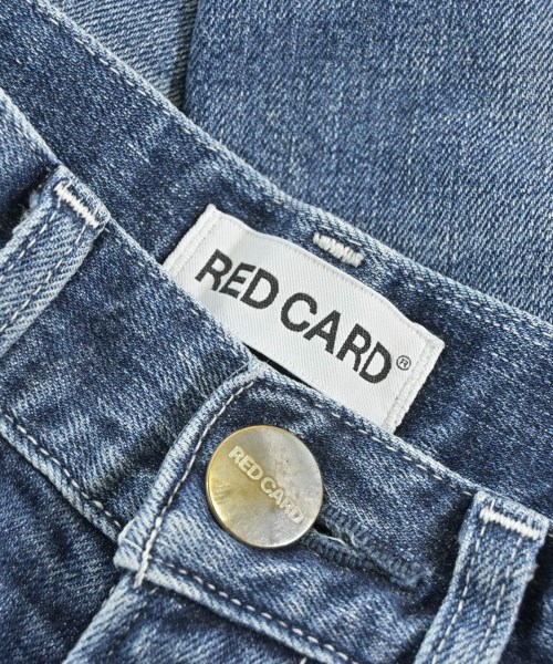 RED CARD（レッドカード）デニムパンツ 青 サイズ:21(XS位) レディース/2200695987039