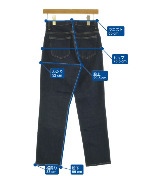 RED CARD（レッドカード）デニムパンツ 青 サイズ:23(XS位) レディース/2200642512048