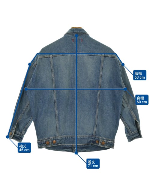 RED CARD（レッドカード）デニムジャケット 青 サイズ:0(XS位) メンズ/2200648423010