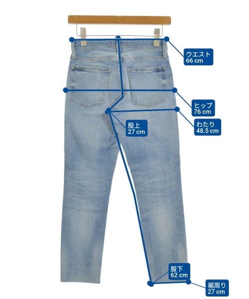 RED CARD（レッドカード）デニムパンツ 青 サイズ:21(XS位) レディース/2200649410071