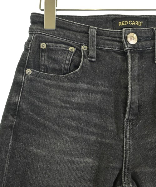 RED CARD（レッドカード）デニムパンツ 黒 サイズ:22(XS位) レディース/2200657412111
