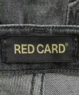 RED CARD（レッドカード）デニムパンツ 黒 サイズ:22(XS位) レディース/2200657412111