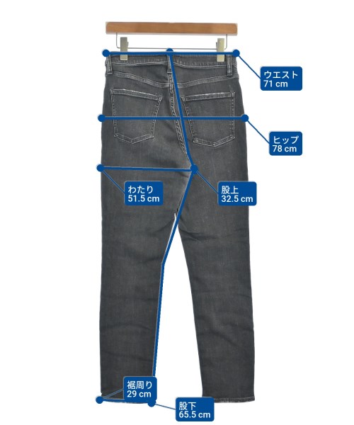 RED CARD（レッドカード）デニムパンツ 黒 サイズ:24(S位) レディース/2200651915069