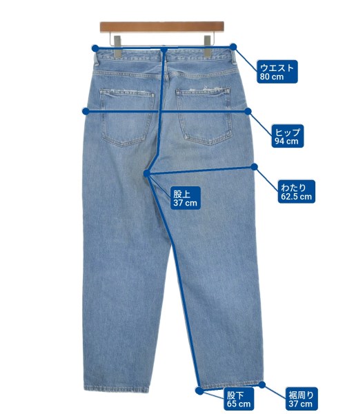 RED CARD（レッドカード）デニムパンツ 青 サイズ:26(M位) レディース/2200650891043