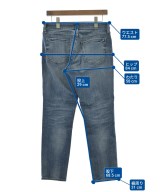 RED CARD（レッドカード）デニムパンツ 青 サイズ:26(M位) レディース/2200655446040