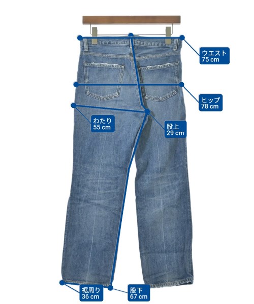 RED CARD（レッドカード）デニムパンツ 紺 サイズ:23(XS位) レディース/2200656140015