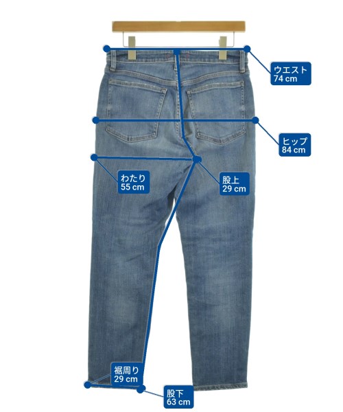 RED CARD（レッドカード）デニムパンツ 青 サイズ:25(S位) レディース/2200660735023