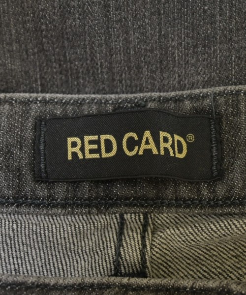 RED CARD（レッドカード）デニムパンツ 黒 サイズ:24(S位) レディース/2200708207130