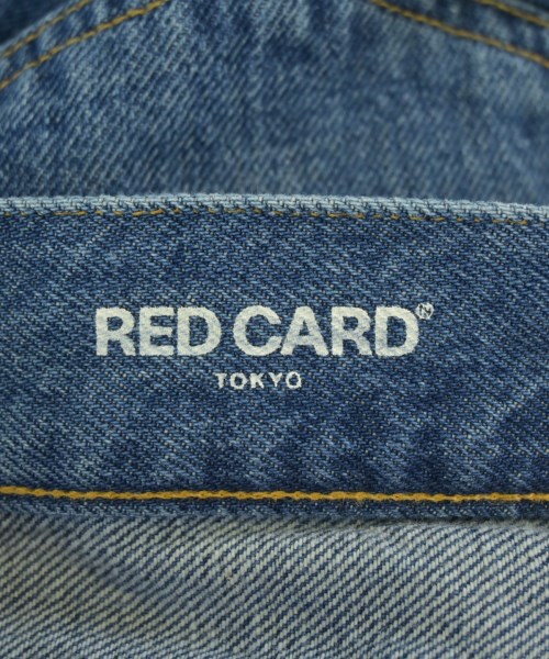 RED CARD（レッドカード）デニムパンツ 青 サイズ:22(XS位) レディース/2200708482056