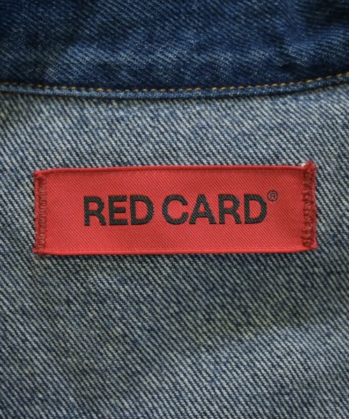 RED CARD（レッドカード）デニムジャケット 青 サイズ:1(S位) レディース/2200714842103