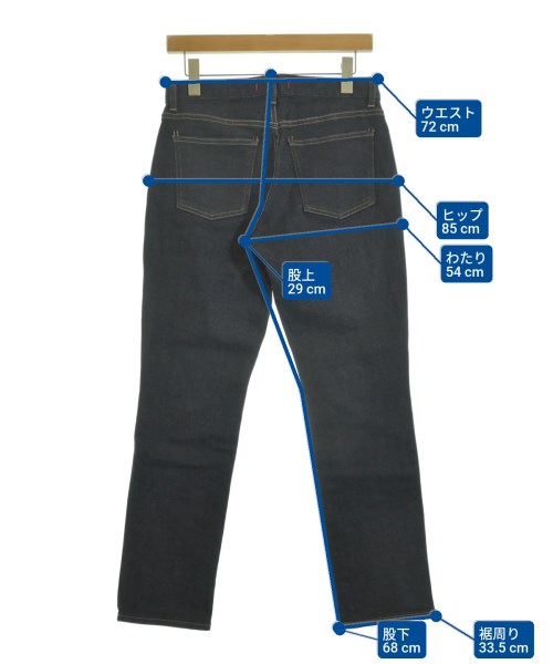 RED CARD（レッドカード）デニムパンツ 青 サイズ:25(S位) レディース/2200641785146