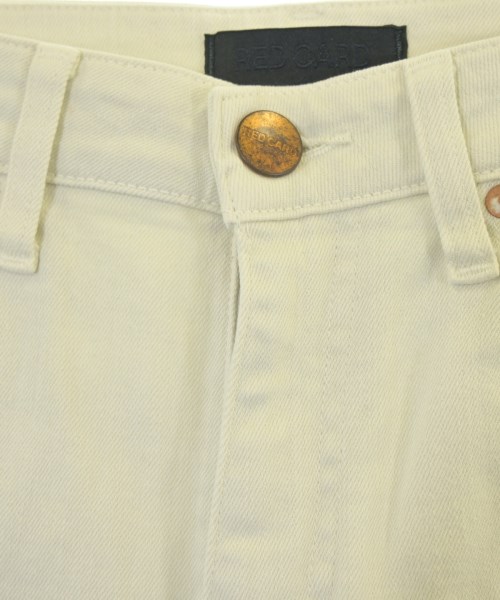 RED CARD（レッドカード）デニムパンツ 白 サイズ:24(S位) レディース/2200638093018