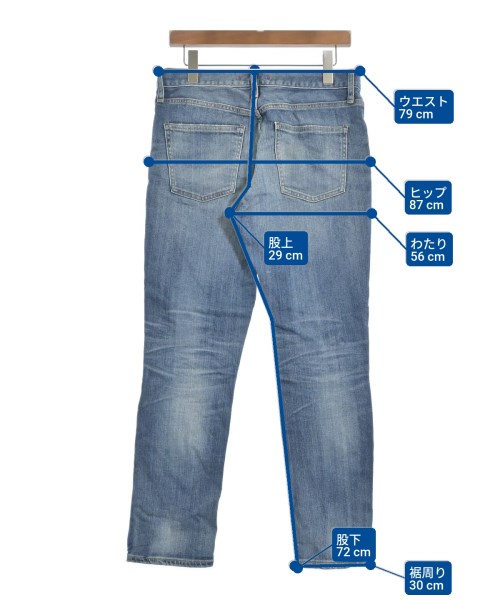 RED CARD（レッドカード）デニムパンツ 青 サイズ:26(M位) レディース/2200647623084
