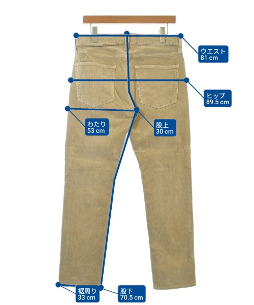 RED CARD（レッドカード）チノパン ベージュ サイズ:30(M位) メンズ/2200649264063