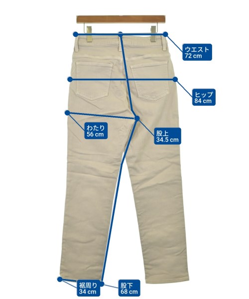 RED CARD（レッドカード）デニムパンツ ベージュ サイズ:25(S位) レディース/2200633291617