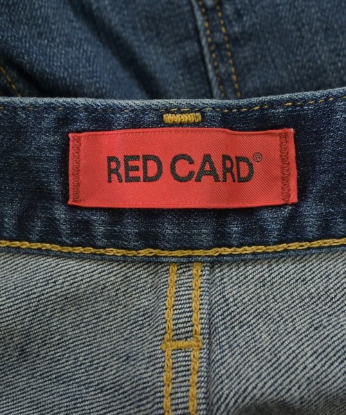 RED CARD（レッドカード）デニムパンツ 青 サイズ:23(XS位) レディース/2200637137010