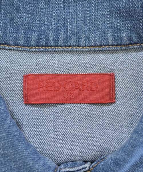 RED CARD（レッドカード）デニムジャケット 青 サイズ:36(S位) レディース/2200642665010
