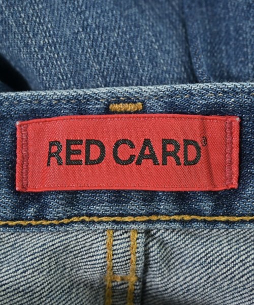 RED CARD（レッドカード）デニムパンツ 青 サイズ:21(XXS位) レディース/2200703965011