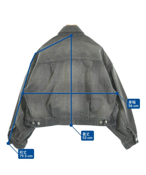 RED CARD（レッドカード）デニムジャケット グレー サイズ:1(S位) レディース/2200657633103