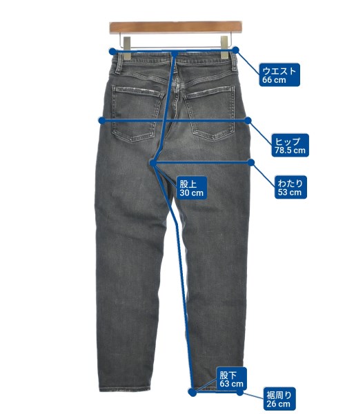 RED CARD（レッドカード）デニムパンツ 黒 サイズ:23(XS位) レディース/2200663050079